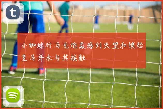 小蜘蛛对马竞炮轰感到失望和愤怒皇马并未与其接触